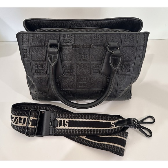 Steve Madden Everyday Black Crossbody Purse‎ Great Condition - Picture 1 of 5